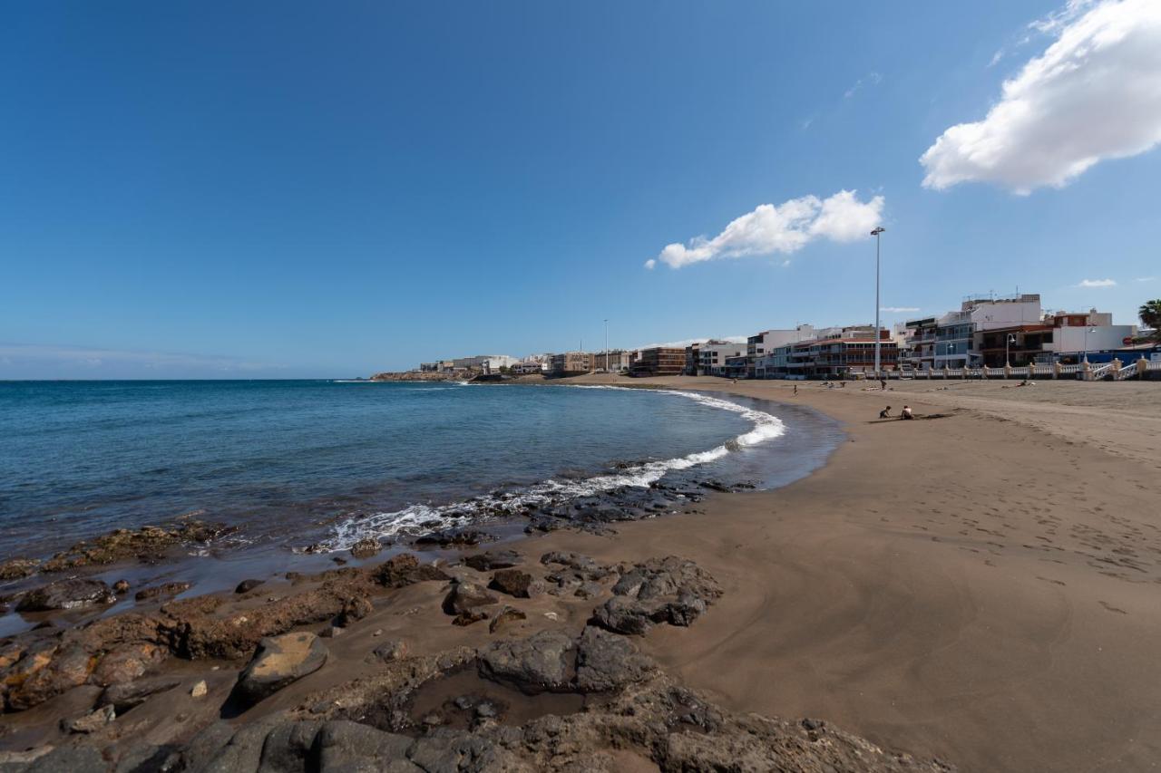 Апартаменты Durmiendo Sobre El Mar, Vivienda La Baja Grande Тельде Экстерьер фото